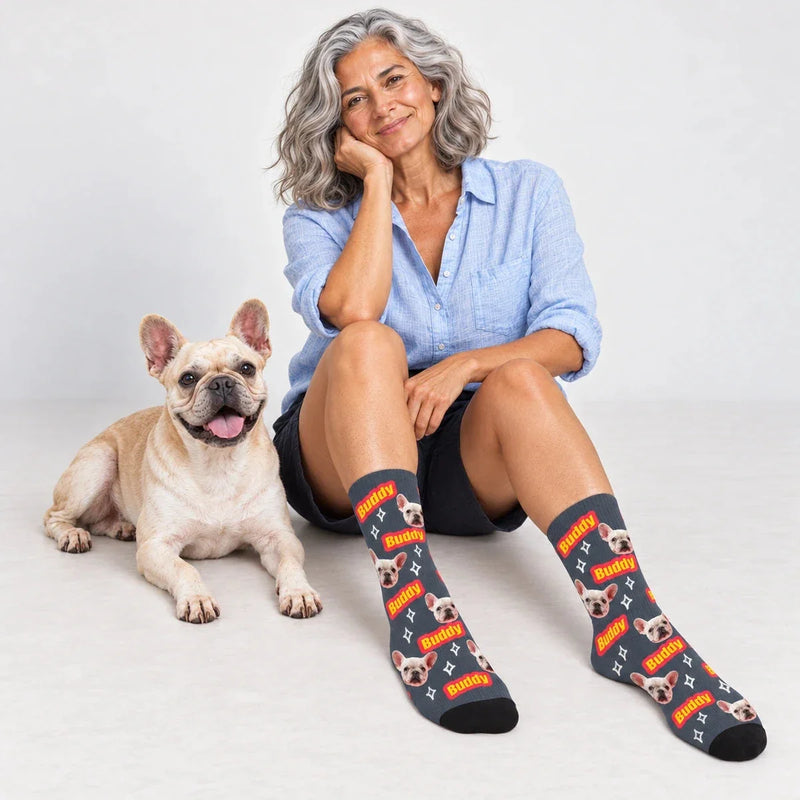 Crew, Ankle or Knee-High: Choosing Your Custom Dog Socks