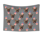 Jester & Dog Face Blanket