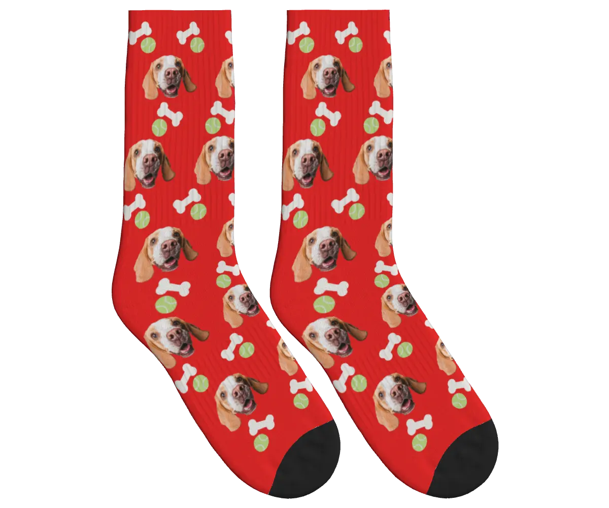 Dog Tennis Ball Socks