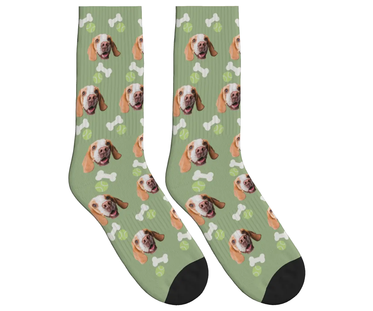 Dog Tennis Ball Socks