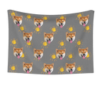 Suns & Dog Face Blanket