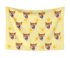 Suns & Dog Face Blanket