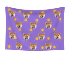 Suns & Dog Face Blanket
