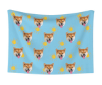 Suns & Dog Face Blanket